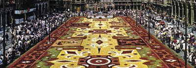 Tapis des fleurs