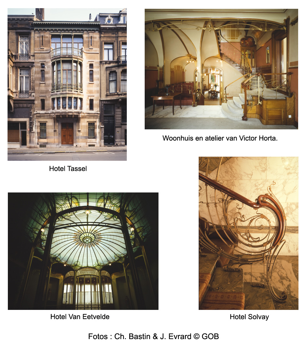 Belangrijkste woningen van Victor Horta