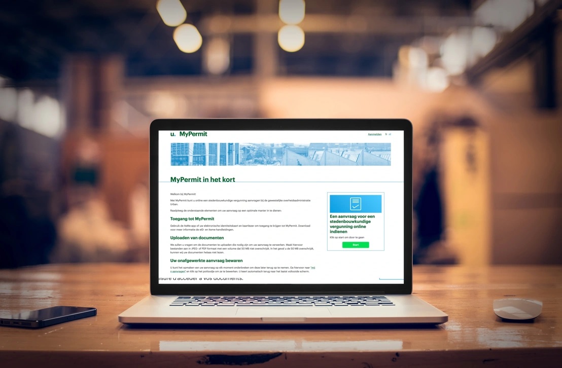 MyPermit: digitalisering van stedenbouwkundige vergunningen